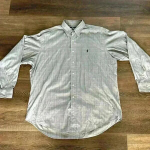Men’s Ralph Lauren Button Shirt. Size 16.5” 34/35.  Excellent condition.